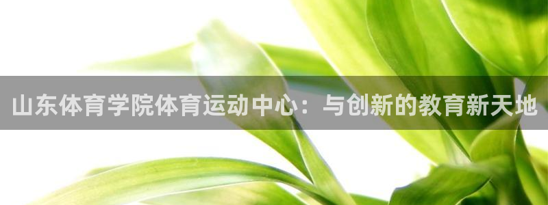 米兰体育官方正版app集团logo:山东体育学院体育运动中心
